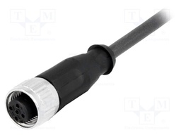 Plug; M12; PIN: 4; female; A code-DeviceNet / CANopen; 0.5m; cables