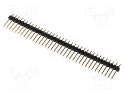 Connector: pin strips; pin header; male; PIN: 36; 2.54mm; THT; 1x36