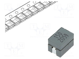Inductor: wire; 150nH; Ioper: 50A; 0.29mΩ; 100kHz; -40÷125°C; ±10%