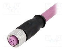 Plug; M12; PIN: 4; female; B code-Profibus; 1.5m; Insulation: TPU