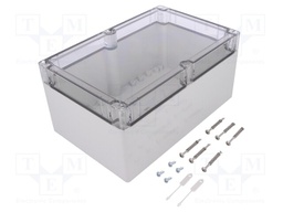 Enclosure: multipurpose; X: 162mm; Y: 252mm; Z: 120mm; TG ABS; ABS