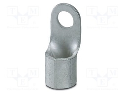Non-insulated; Body: silver; Tip: ring
