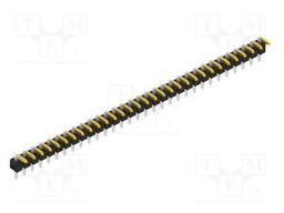 Connector: pin strips; pin header; male; PIN: 31; 2.54mm; THT; 1x31