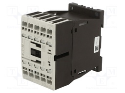 Contactor: 3-pole; NO x3; Auxiliary contacts: NO; 24VDC; 15A; 690V