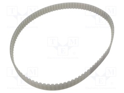 Timing belt; AT10; W: 25mm; H: 5mm; Lw: 1000mm; Tooth height: 2.5mm
