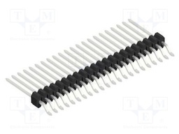 Connector: pin strips; pin header; male; PIN: 22; 1.27mm; SMT; 1x22