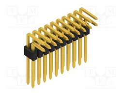 Connector: pin strips; pin header; male; PIN: 20; 1.27mm; THT; 2x10