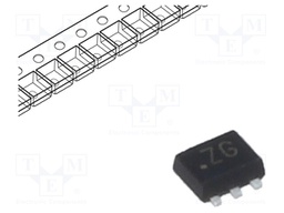 Transistor: N-MOSFET x2; unipolar; 60V; 0.24A; Idm: 1.2A; 0.525W