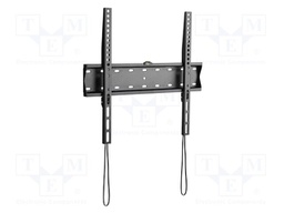 Holder; for wall mounting; 40kg; 32÷55"; black; permanent