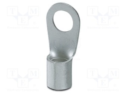 Non-insulated; Body: silver; Tip: ring