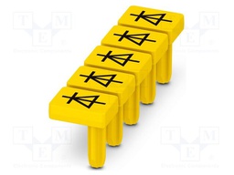Label; L: 6.3mm; ways: 5; W: 25.2mm; H: 6.3mm