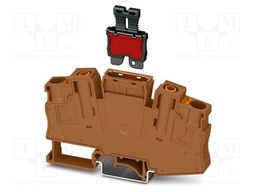 Splice terminal: rail; 32A; 1kV; push-in; PA; L: 63.1mm; 0.5÷10mm2