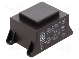 Transformer: encapsulated; 16VA; 230VAC; 18V; 889mA; Mounting: PCB