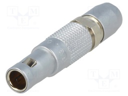 Connector: circular; Series: 00; plug; male; soldering; for cable