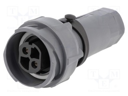 Connector: circular; plug; female; PIN: 2; Buccaneer 7000; UL94V-0