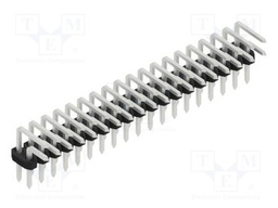 Connector: pin strips; pin header; male; PIN: 38; 2mm; THT; 2x19