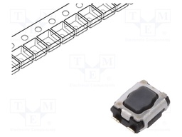 Microswitch TACT; SPST; Pos: 2; SMT; none; 5N; 2.9x3.5x1.4mm; 1.7mm