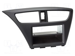 Radio frame; Honda; Honda Civic 2012->; black; Version: 2 DIN