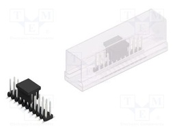 Connector: pin strips; pin header; male; PIN: 22; 2mm; SMT; 2x11