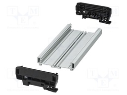 Enclosure: for DIN rail mounting; Y: 92.3mm; X: 203.8mm; Z: 39.45mm