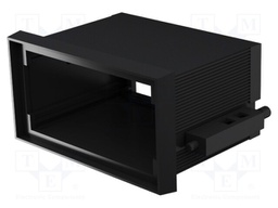 Enclosure: panel; X: 96mm; Y: 48mm; Z: 57mm; ABS + PC,PPO; black