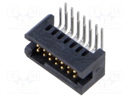 Connector: PCB to PCB; male; PIN: 14; 1.27mm; TFM; THT; socket; 3.7A
