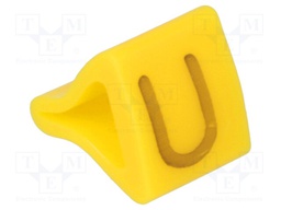 Markers for cables and wires; Label symbol: U; 1.7÷3.5mm; H: 7mm