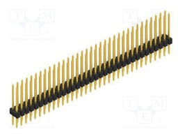 Connector: pin strips; pin header; male; PIN: 68; 2.54mm; THT; 2x34