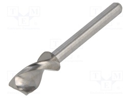 Drill bit; PCB; Ø: 5.65mm; L: 38.2mm; 1/8" (3,175mm)