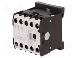 Contactor: 3-pole; NO x3; Auxiliary contacts: NO; 24VDC; 8.8A; DIN