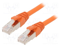 Patch cord; ETHERLINE® Cat.6a,S/FTP; 6a; stranded; Cu; LSZH; 26AWG