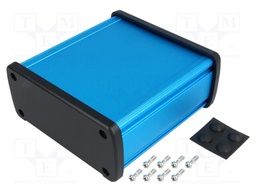 Enclosure: multipurpose; X: 115.1mm; Y: 119mm; Z: 51.6mm; aluminium