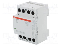 Contactor: 4-pole installation; NO x4; 230VAC; 230VDC; 63A; DIN