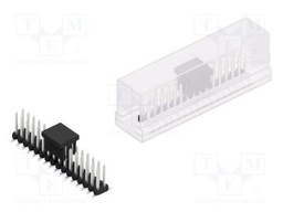 Connector: pin strips; pin header; male; PIN: 32; 2mm; SMT; 2x16