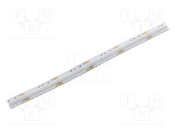 COB LED tape; RGB; LED/m: 630; 10mm; white PCB; IP20; 180°; 18W/m