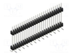 Connector: pin strips; pin header; male; PIN: 26; 1.27mm; SMT; 1x26
