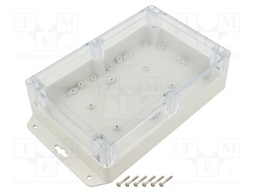 Enclosure: multipurpose; X: 140mm; Y: 210mm; Z: 60mm; ZP; ABS; gasket