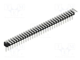 Connector: pin strips; pin header; male; PIN: 31; 1.27mm; THT; 1x31