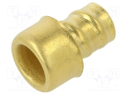 Straight terminal connector