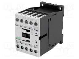 Contactor: 3-pole; Auxiliary contacts: NC; 42VAC; 12A; NO x3; 690V