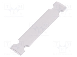 Markers for cables and wires; PVC; transparent; -30÷60°C