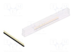 Connector: pin strips; pin header; male; PIN: 27; 2mm; SMT; 1x27