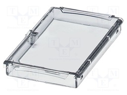 Cover; tiltable; transparent; UL94V-0; BC 71,6; polycarbonate
