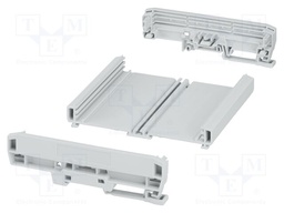 Enclosure: for DIN rail mounting; Y: 142.3mm; X: 123.8mm; PVC