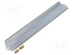DIN rail; steel; 199mm; Series: ALUBOX; SCAME-653.03