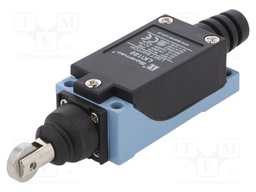 Limit switch; metal roller Ø12,7mm; NO + NC; 5A; max.250VAC; IP65