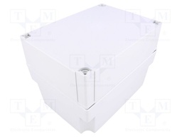 Enclosure: multipurpose; X: 130mm; Y: 180mm; Z: 125mm; MNX; grey; IK08