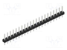 Connector: pin strips; pin header; male; PIN: 21; 2.54mm; THT; 1x21