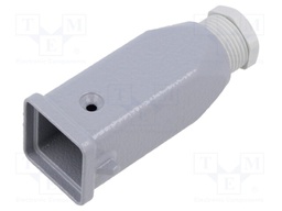 Enclosure: for HDC connectors; CKA; size 21.21; Gland holes: 1