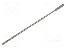 Drill bit; for concrete; Ø: 6mm; L: 315mm; Working part len: 250mm